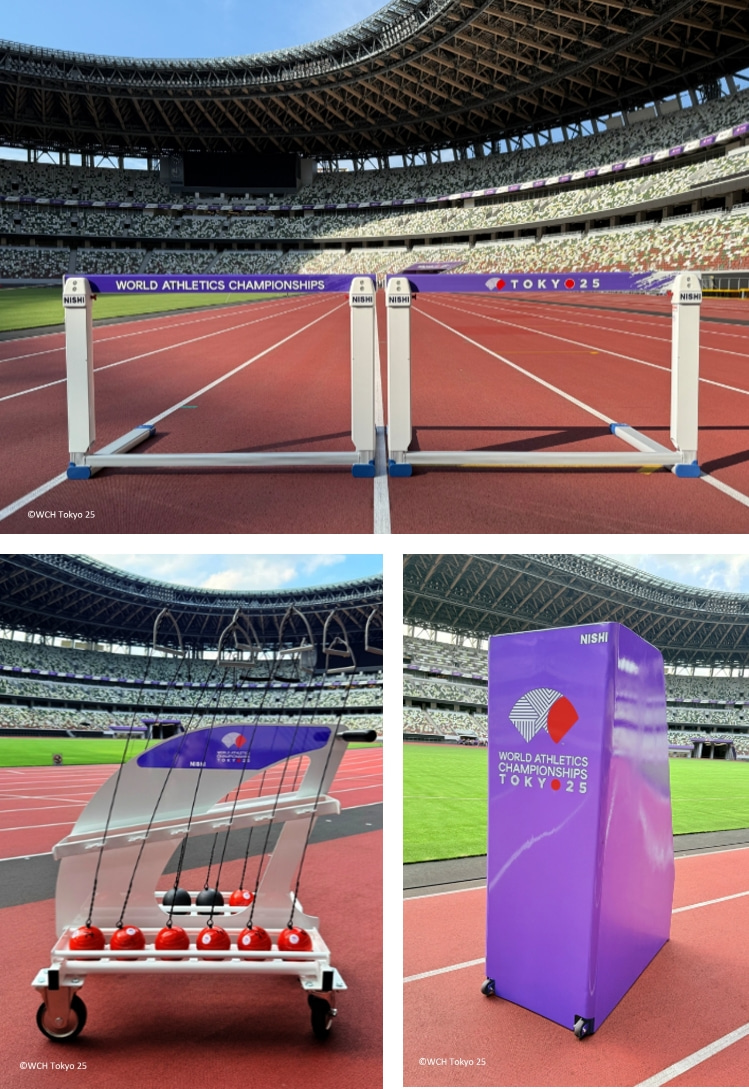 東京2025世界陸上スポンサーシップ契約を締結 | 株式会社ニシ・スポーツ