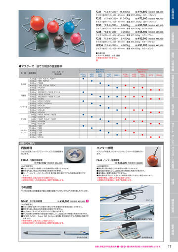 陸上競技用器具・電子機器カタログ 2026